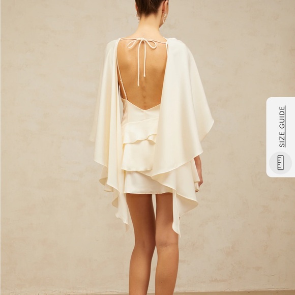 Miss Rosier Lyna Cape Dress - Picture 3 of 8